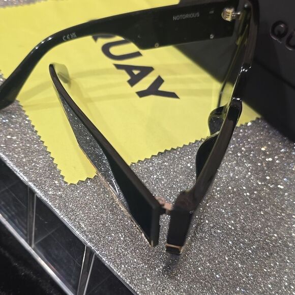 Quay Australia Notorious 50MM Square Sunglasses - Picture 7 of 8